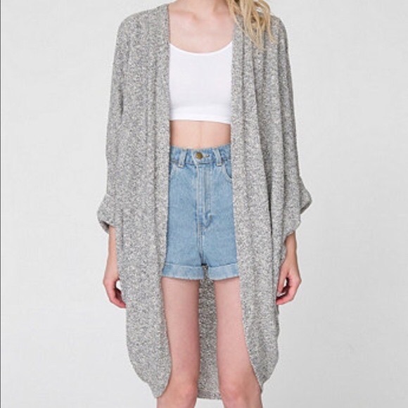 Slouchy Long Cardigan American Apparel 
